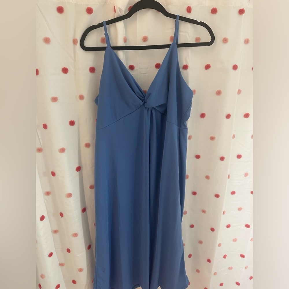 Blue H&M midi dress